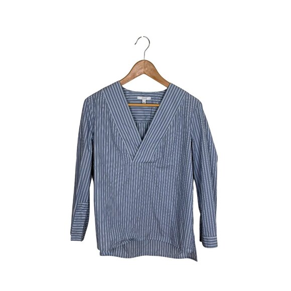 Dagmar Blue & White Striped Cotton Shirt - Size 38 - Excellent Condition - Picture 3 of 6